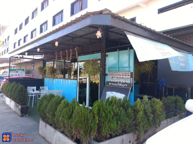 ร้านกาแฟ ด้านข้าง